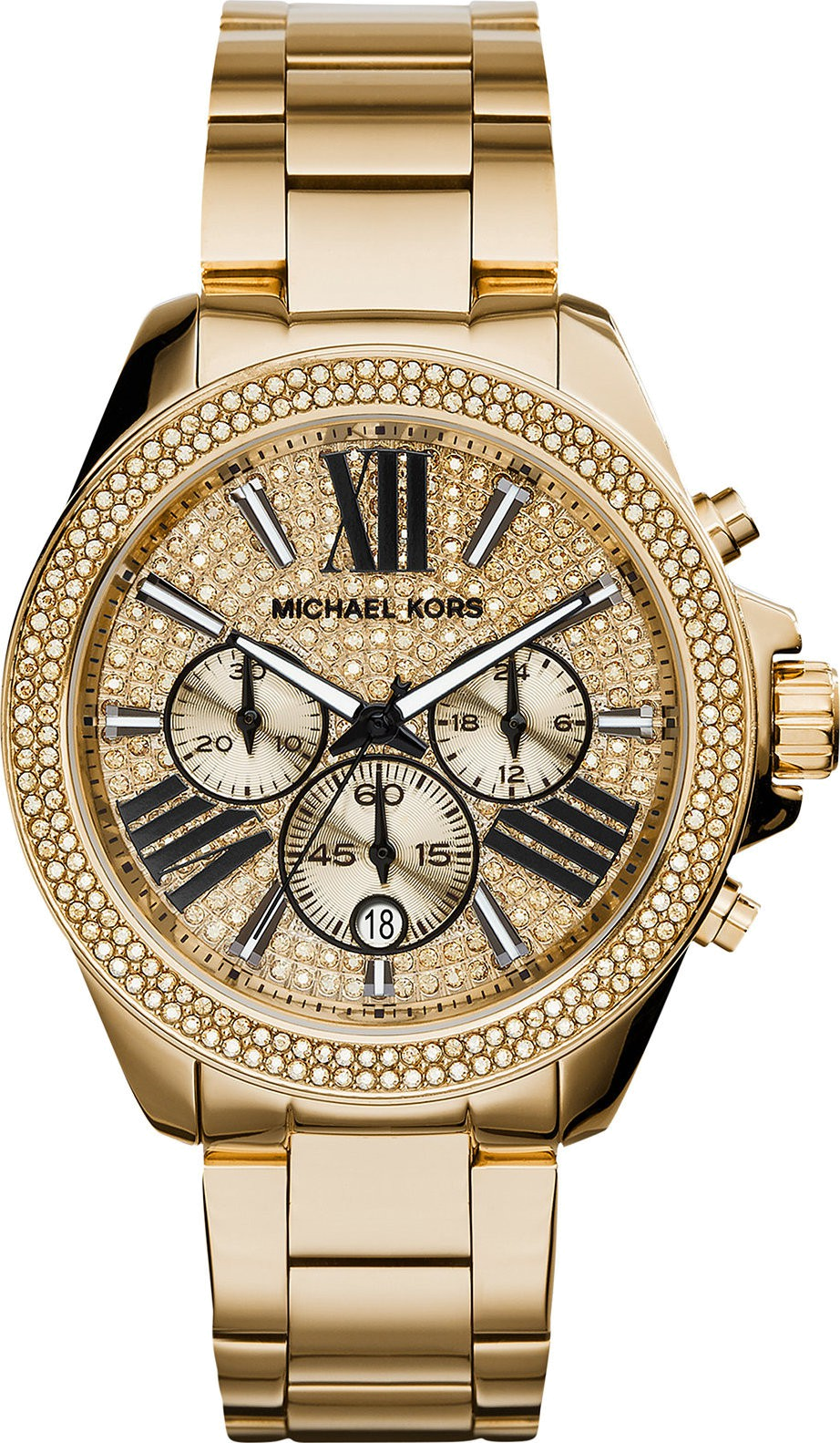 Michael Kors MK6095 montre chronographe argent — Montres Outlet