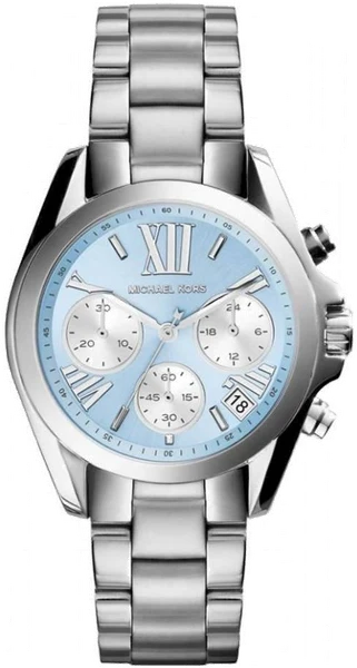 Montre Femme Michael Kors MK6098 Bradshaw Acier Cadran Bleu Pastel
