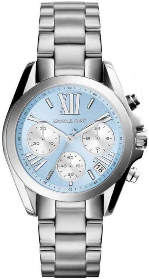 Montre Femme Michael Kors MK6098 Bradshaw Acier Cadran Bleu Pastel