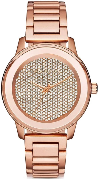 Montre Femme Michael Kors MK6210 Or Rose Finition Polie