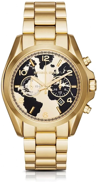 Montre Michael Kors MK6272 Bradshaw Chronographe en Acier Doré