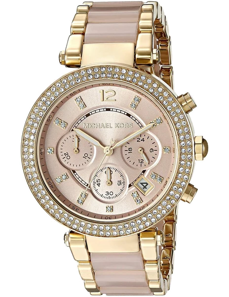 Montre Michael Kors MK6326 en Acier Inoxydable et Cadran Champagne