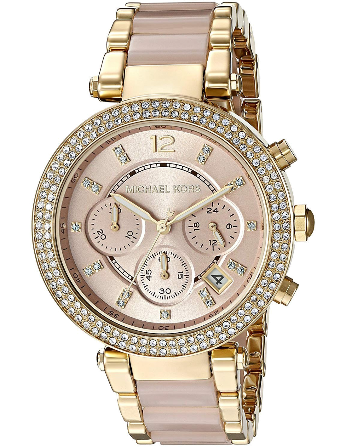 Montre Michael Kors MK6326 en Acier Inoxydable et Cadran Champagne
