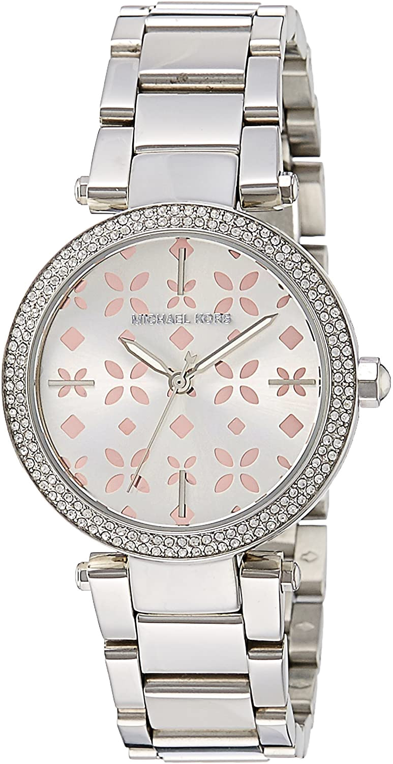 Montre Michael Kors MK6483 Parker en Acier Bicolore et Cristaux