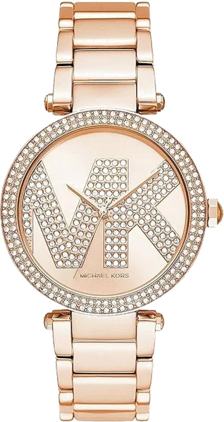 Montre femme Michael Kors Parker MK6660 cadran or rose bracelet en acier inoxydable