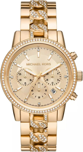 Montre femme Michael Kors Ritz MK6937 Chronographe acier doré