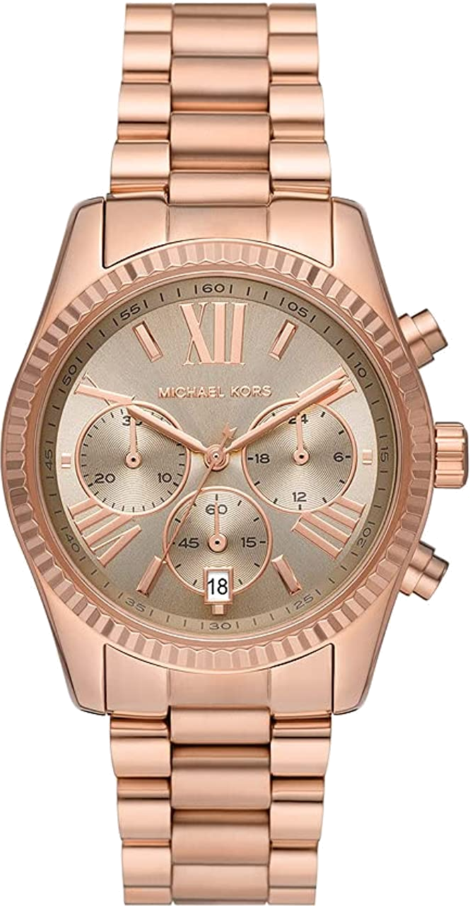 Montre Michael Kors Lexington MK7217 bracelet en acier or rose