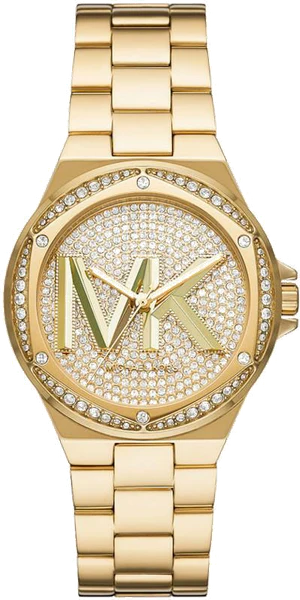 Montre Michael Kors Lennox MK7229 cadran doré pavé de cristaux
