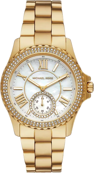Montre femme Michael Kors Everest MK7401 bracelet en acier inoxydable doré