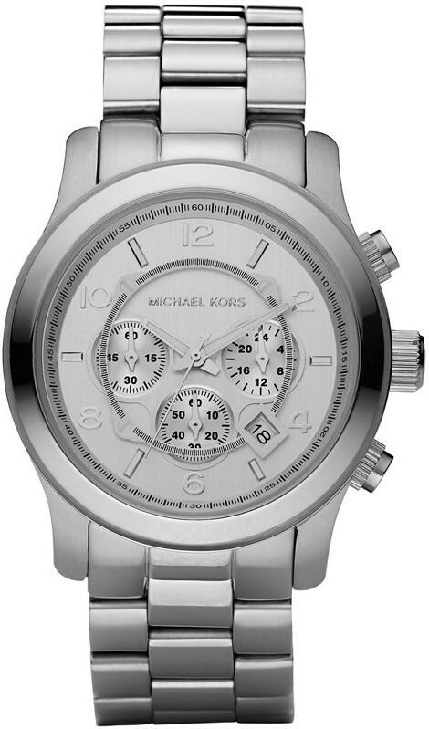 Montre Michael Kors MK8086 Runway Chronographe en Acier Inoxydable