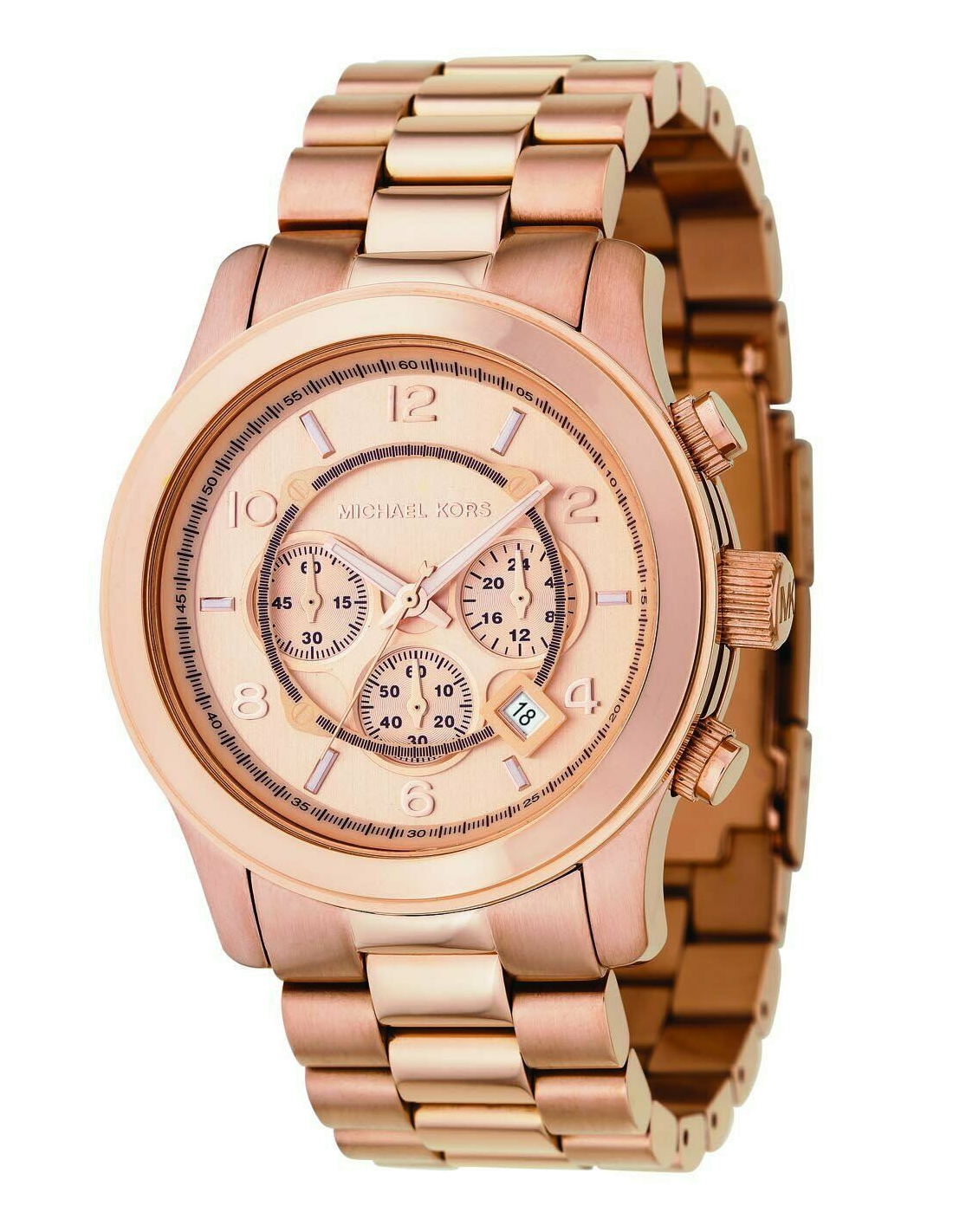 Montre Michael Kors MK8096 Chronographe en Acier Or Rose