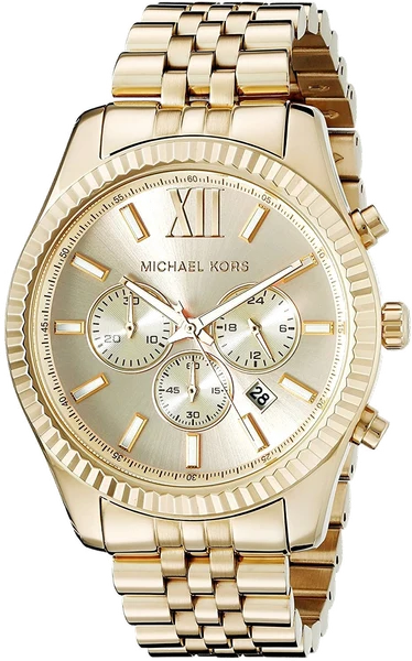 Montre Homme Michael Kors MK8281 Lexington Acier Doré