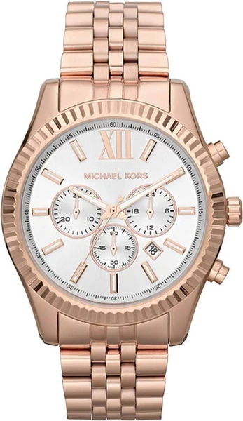 Montre Michael Kors Lexington MK8313 Bracelet acier or rose