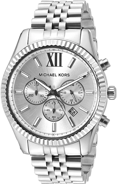 Montre Michael Kors MK8405 Chronomètre Sport en Acier Argenté
