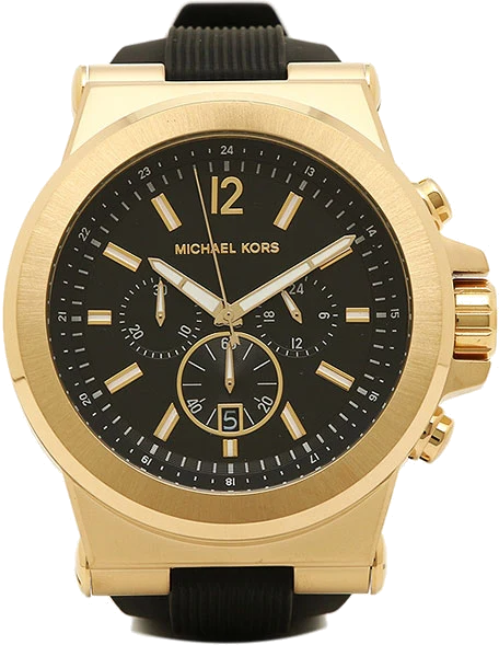 Montre homme Michael Kors MK8445 Dylan chronographe noir bracelet