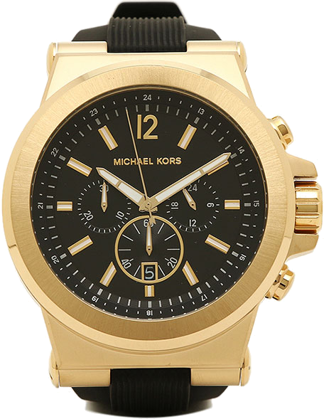 Montre homme Michael Kors MK8445 Dylan chronographe noir bracelet