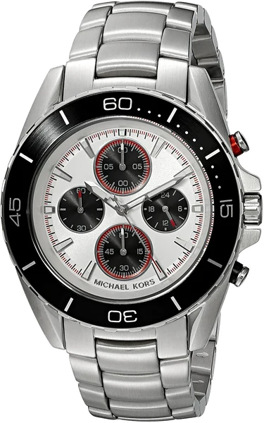 Montre Michael Kors MK8476 Jet Master à cadran multi-fonctions et bracelet sport