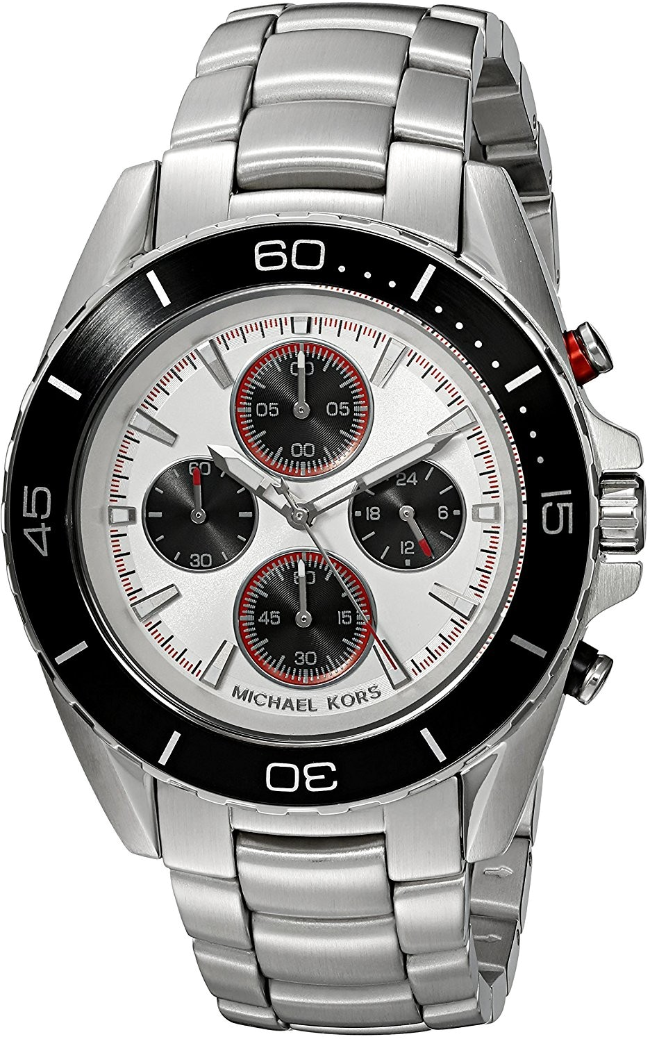 Montre Michael Kors MK8476 Jet Master à cadran multi-fonctions et bracelet sport