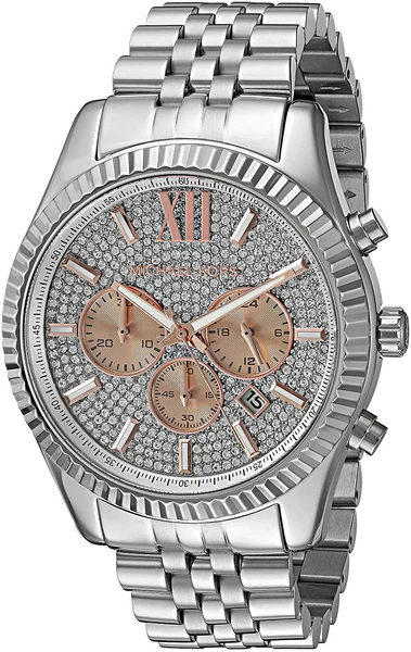 Montre Michael Kors MK8515 Lexington en Acier Inoxydable avec Chronographe