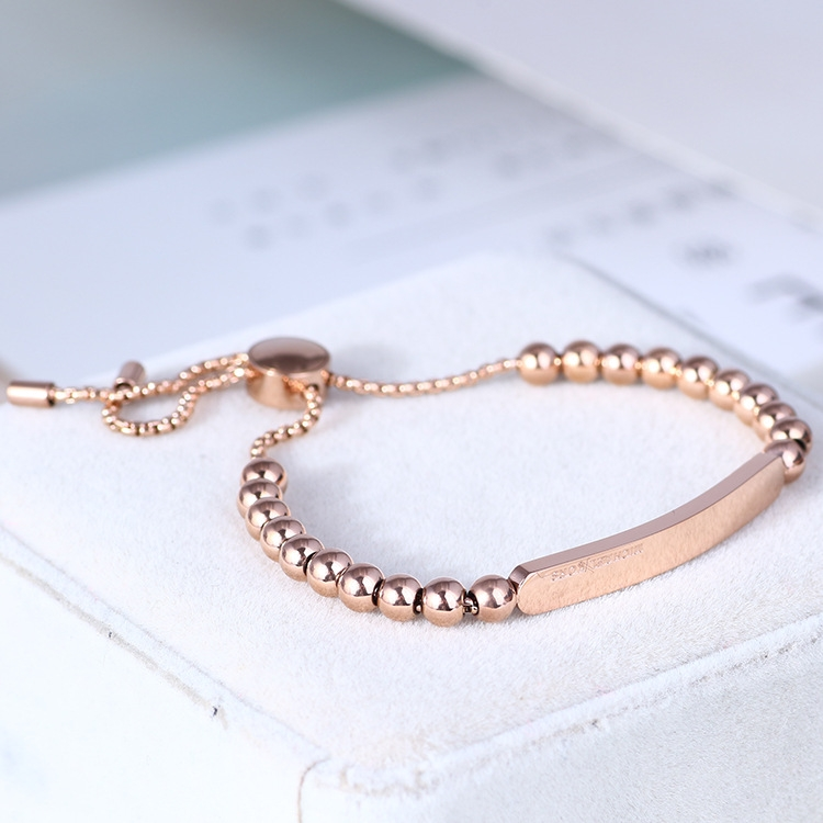 Bracelet Michael Kors MKJ5591791 en acier inoxydable plaqué or rose pour femme vue 4