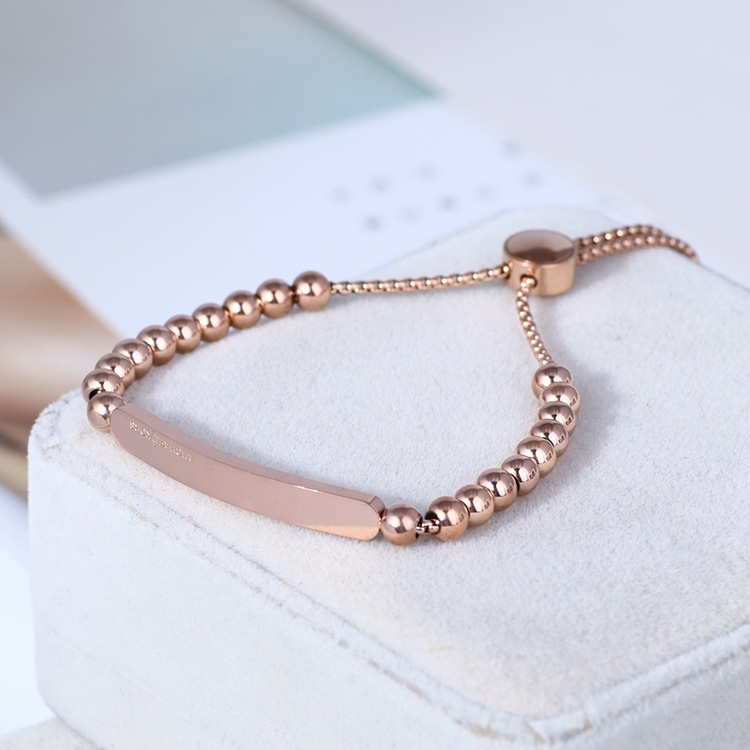 Bracelet Michael Kors MKJ5591791 en acier inoxydable plaqué or rose pour femme vue 5