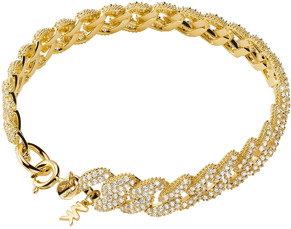 Bracelet pour femme Michael Kors MKC1427AN710 en argent 925 plaqué or avec zircon vue 2