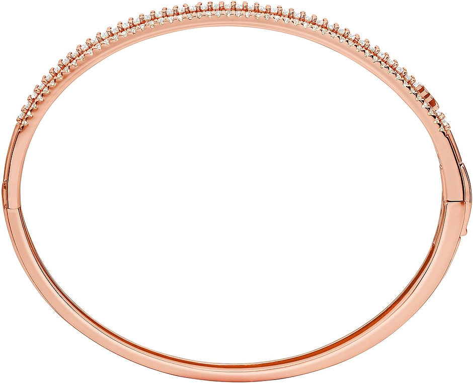 Bracelet Michael Kors MKC1636AN791 en argent 925 plaqué or rose avec zircon, pour femme vue 2