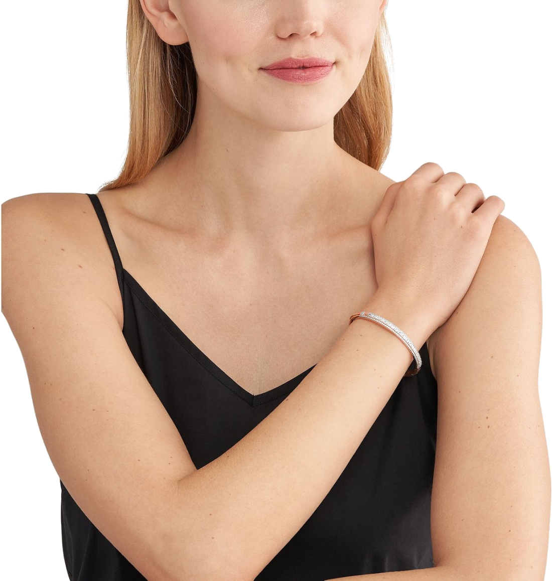 Bracelet Michael Kors MKC1636AN791 en argent 925 plaqué or rose avec zircon, pour femme vue 3