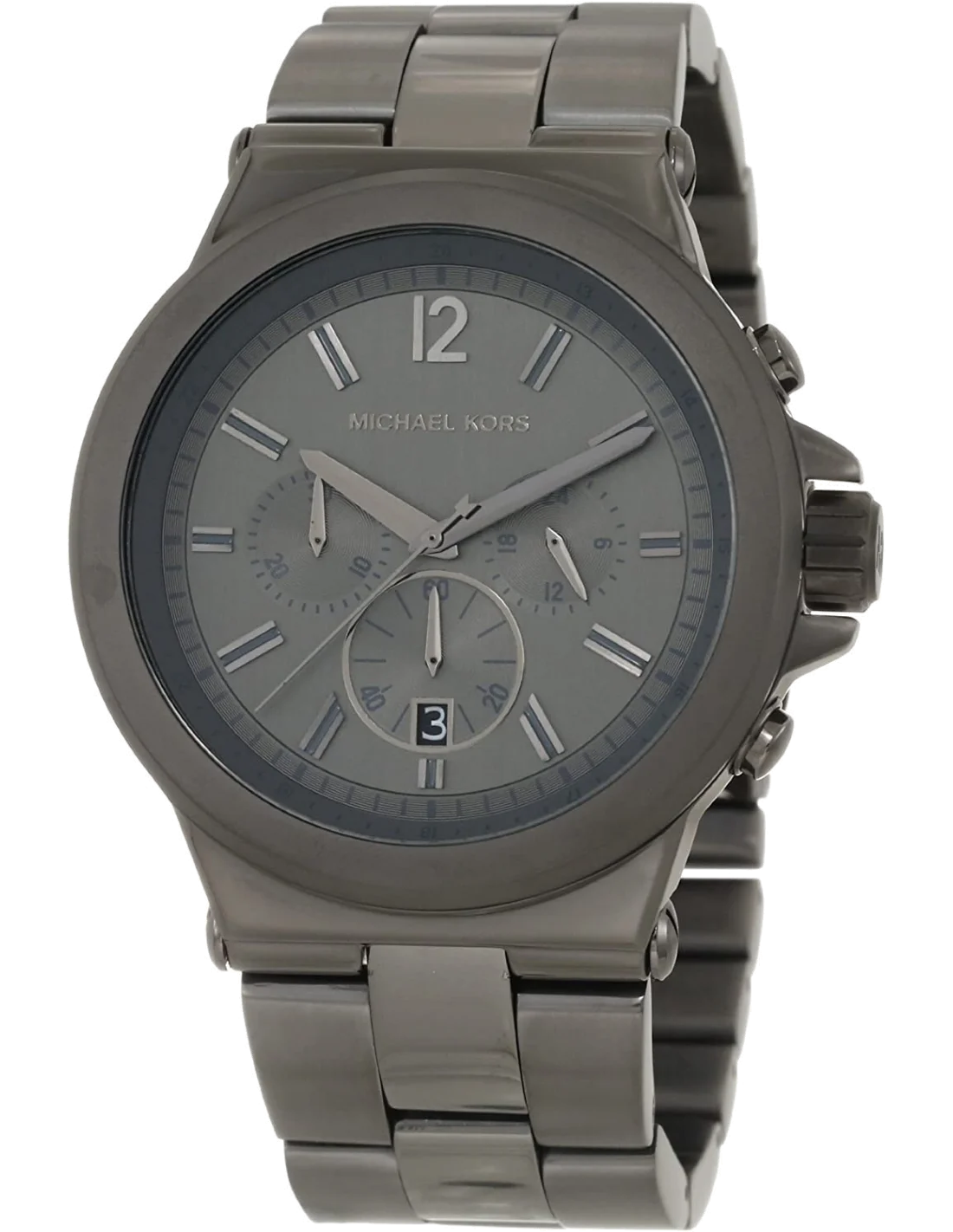 Montre Homme Michael Kors Dylan MK8205 Bracelet anthracite en acier inoxydable