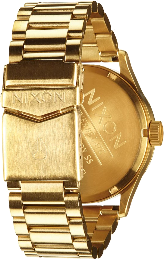Montre Homme Nixon Sentry SS A356-502 Cadran et Bracelet Acier Doré vue 3