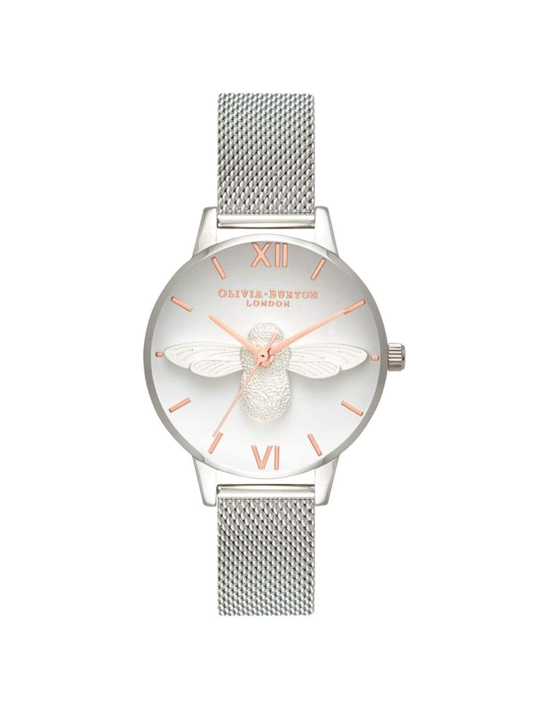 Montre Olivia Burton Abeille 3D OB16AM146 Maille milanaise