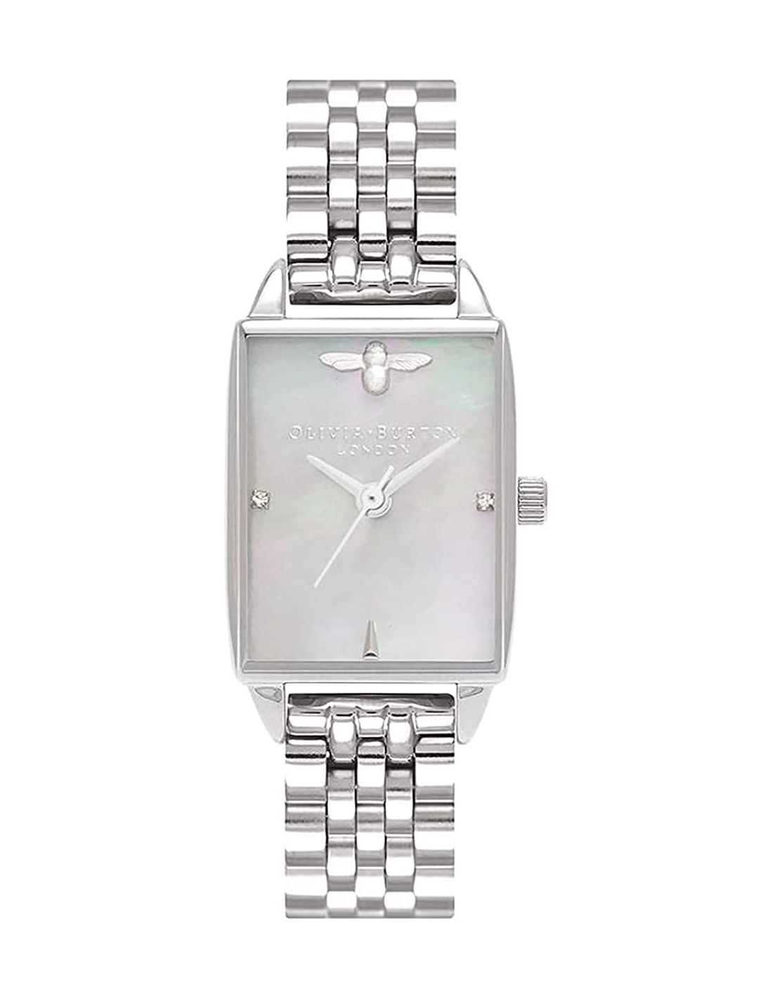 Montre Olivia Burton OB16BH03 Bee Hive en acier et nacre