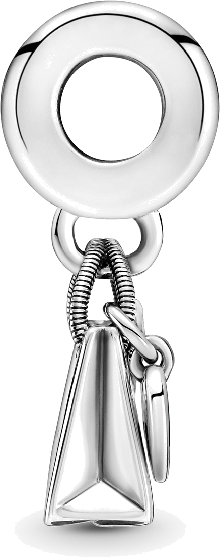 Pandora Moments - Charm Pendentif Argent 925 en forme de Sac Shopping - Réf. 799536C00 vue 3