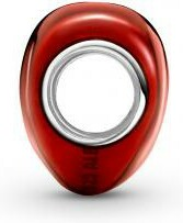 Charm Pandora Cœur Rouge en Argent 925 pour Femme - Réf. 793337C02 vue 4