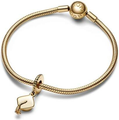 Pandora 761892C00 - Charm Pendant Chapeau de Diplômé en Or 585/1000 pour Femme vue 3
