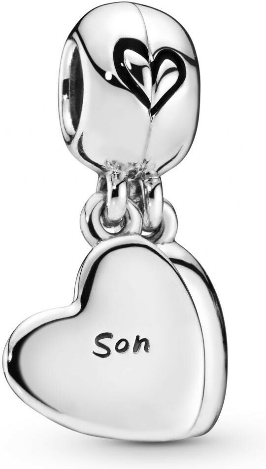 Charm Pandora Pendant Cœur Séparable Mère & Fils Pandora Moments Argent 925/1000