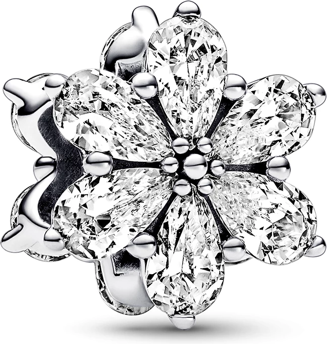 Charm Pandora Timeless Herbier Scintillant 792623C01 en Argent 925/1000 pour Femme vue 2