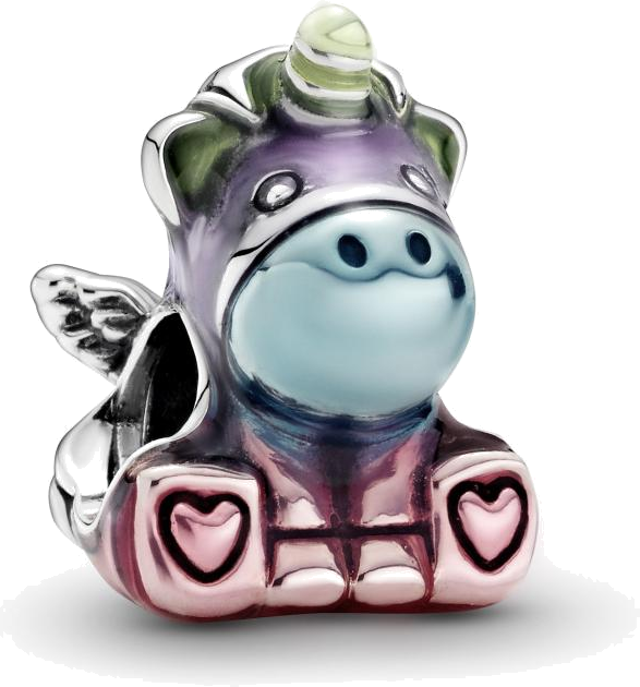 Charm Pandora 799353C01 - Licorne Arc-en-Ciel en Argent 925 pour Femme