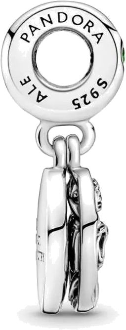 Charm Pandora Star Wars Yoda Vert - Argent 925 - Réf. 799501C01 - Pour Femme vue 2