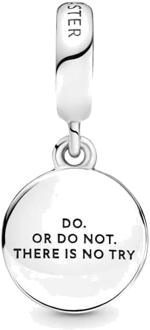 Charm Pandora Star Wars Yoda Vert - Argent 925 - Réf. 799501C01 - Pour Femme vue 3