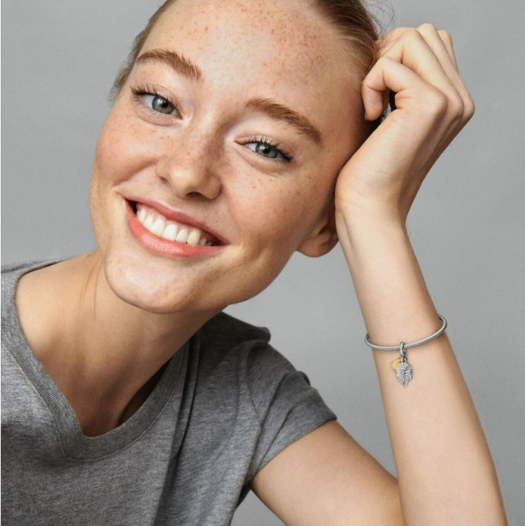 Charm Pandora Star Wars Faucon Millenium en Argent 925 pour Femme - Réf. 769504C01 vue 3