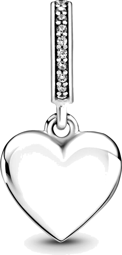 Pandora 799537C01 - Médaillon pendentif cœur ouvrable en argent 925 pour femme vue 4