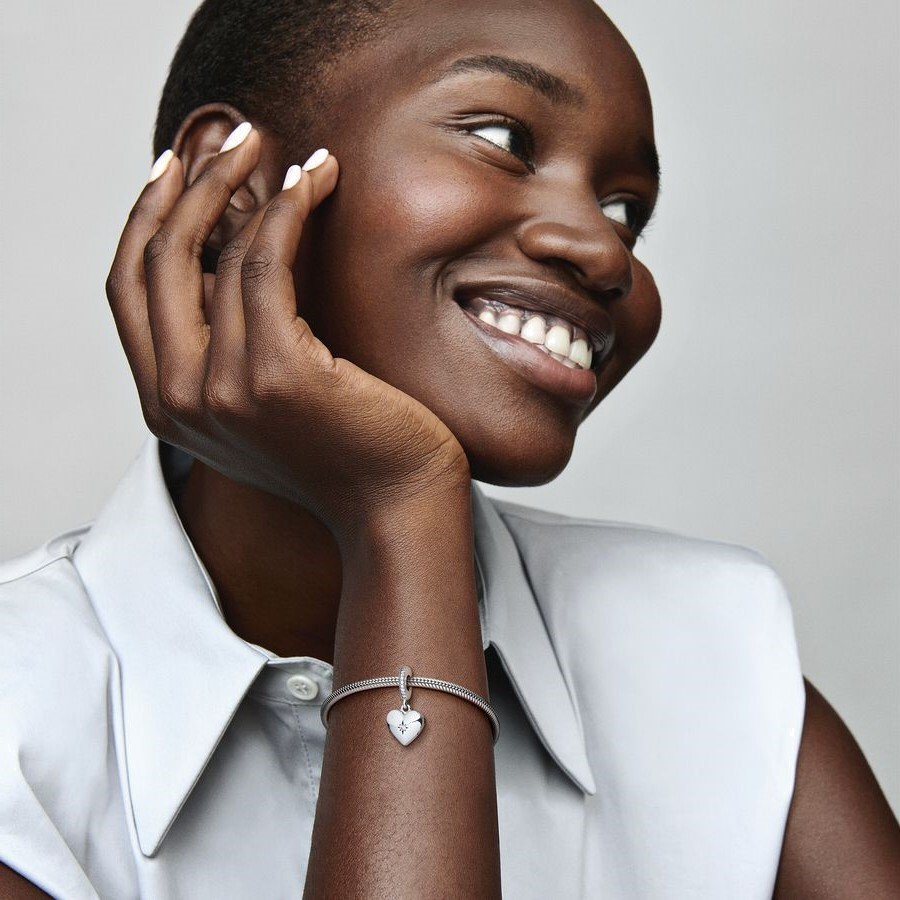 Pandora 799537C01 - Médaillon pendentif cœur ouvrable en argent 925 pour femme vue 6