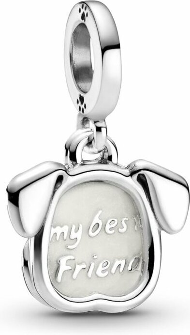 Pandora Charm 799327C01 - Pendentif 'Mon Meilleur Ami' en Argent 925 pour Femme