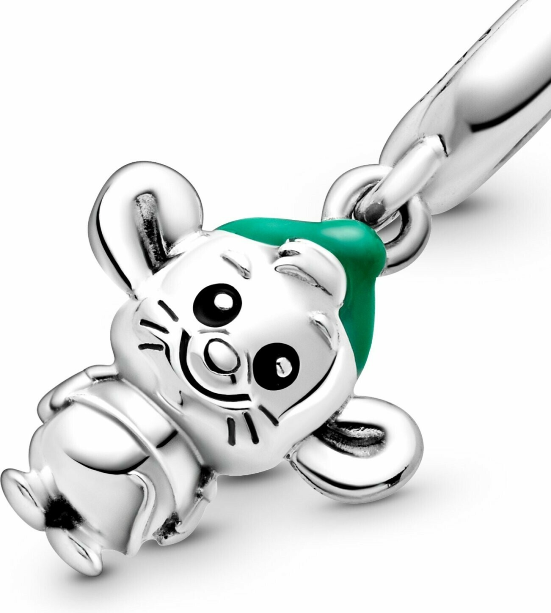 Charm Pandora Souris Gus Cendrillon - Argent 925/1000 - Réf. 798849C01 - Unisexe vue 2
