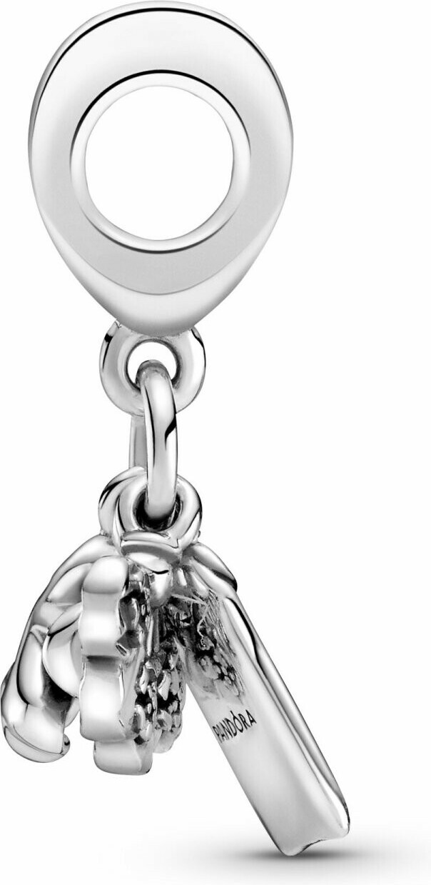 Pandora Charm Pendant Japonais Sakura, Omamori et Éventail 799326C01 en Argent 925 Violet pour Femme vue 2