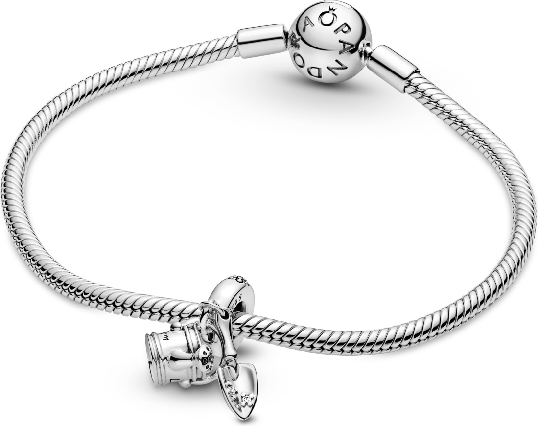 Charm Pandora Arrosoir et Truelle en Argent 925 - Réf. 799359C01 - Unisexe vue 3