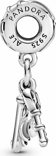 Charm Pandora Disney La Poignée De Porte Parlante - Réf. 799344C00 - Argent 925/1000 - Unisexe vue 2