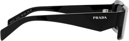 Lunettes de soleil Prada PR 27ZS Noir Unisexe - Réf. PR 27ZS-16K08Z vue 3