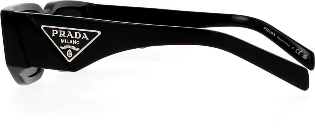 Lunettes de Soleil Prada Symbole PR 09ZS 1AB5S0 - Acétate Noir - Mixte vue 3